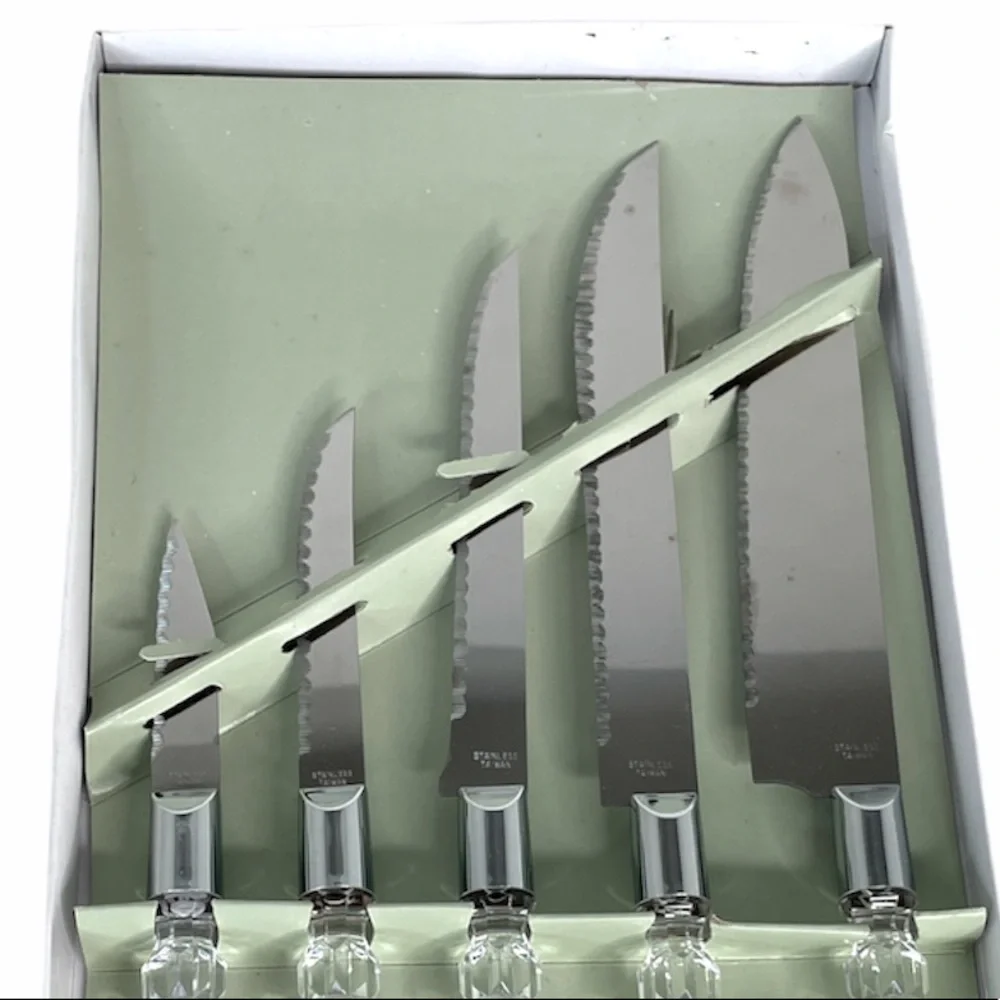 Aroma Trading Corp. 5 Piece Cutlery Set, Silver